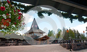 Rovaniemi, Lapland region, Finland. Santa Claus Village is an amusement park in summer